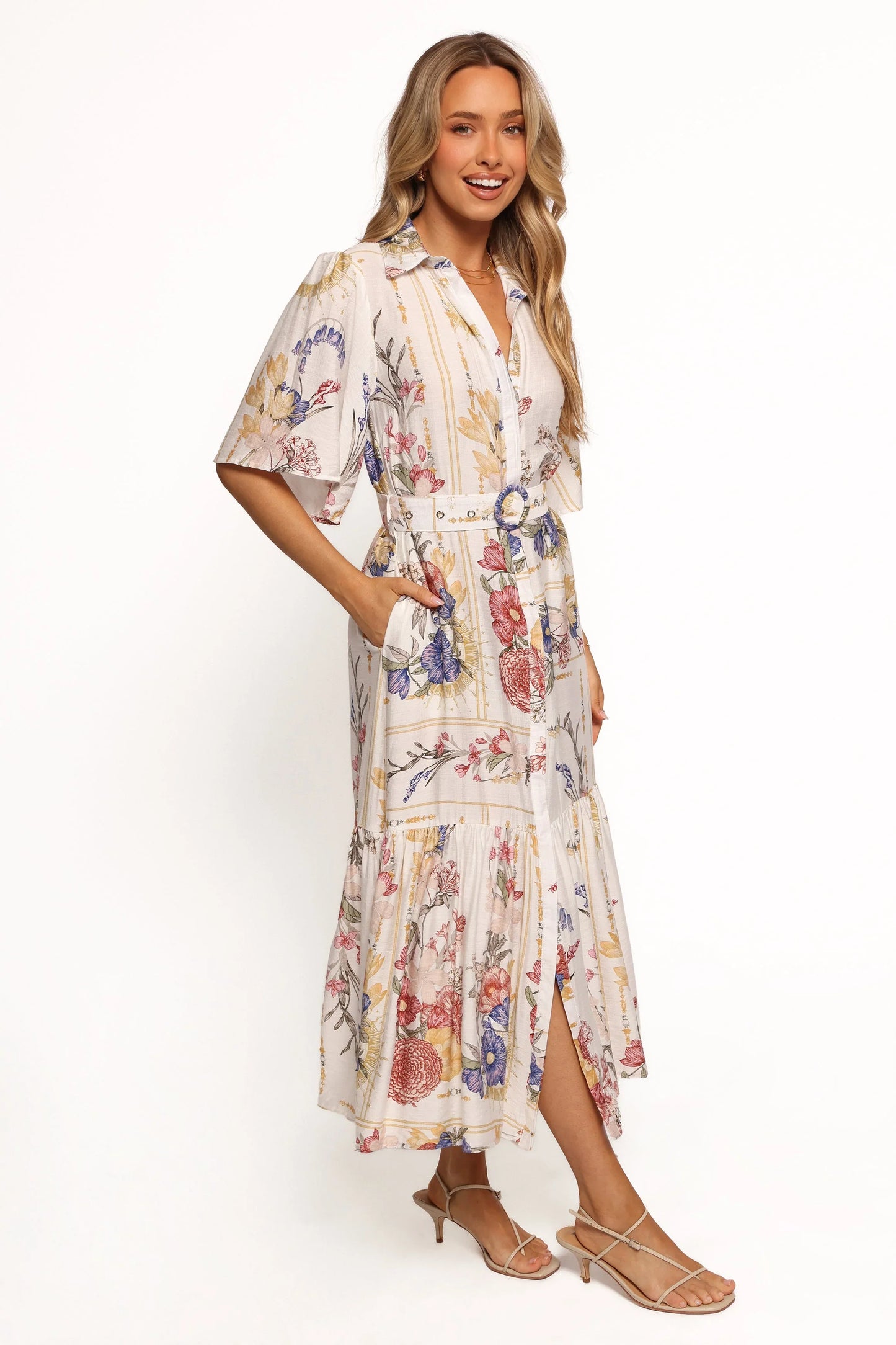 Zaya Midi Dress Floral