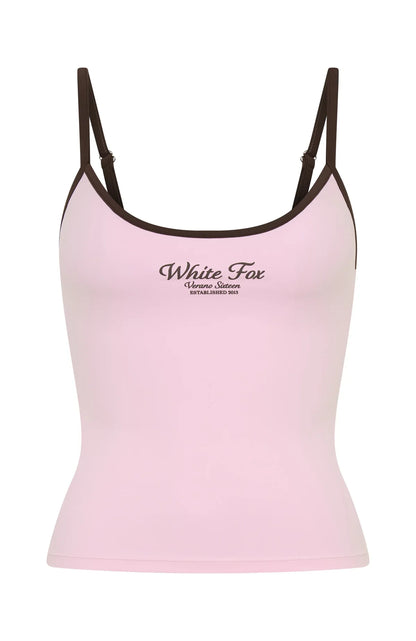 Verano Sixteen Giulia Singlet Top Pink