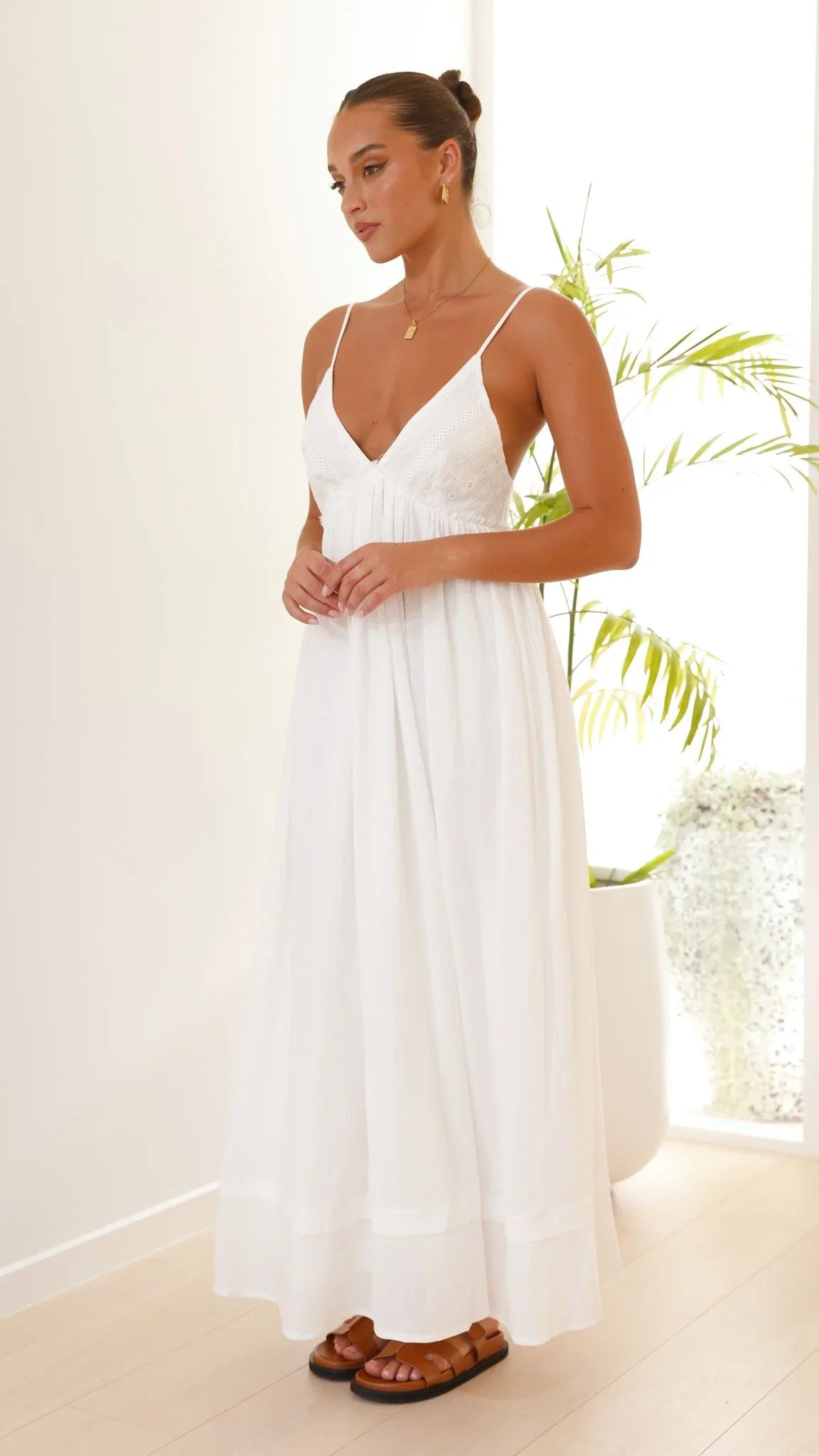 Elouise Maxi Dress White