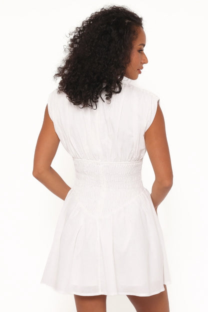 Ziva Mini Dress White