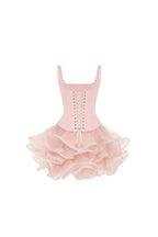 Sculpting pink low waist corset