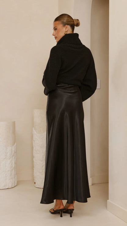 Jacques Knitted Jumper Black
