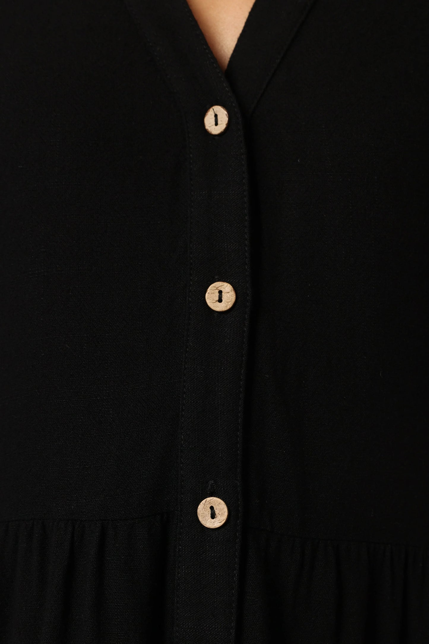 Natalya Midi Dress Black