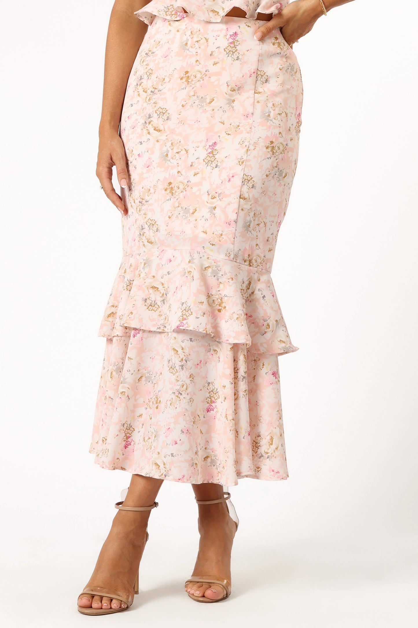 Luna Two PIece Set Pink Floral