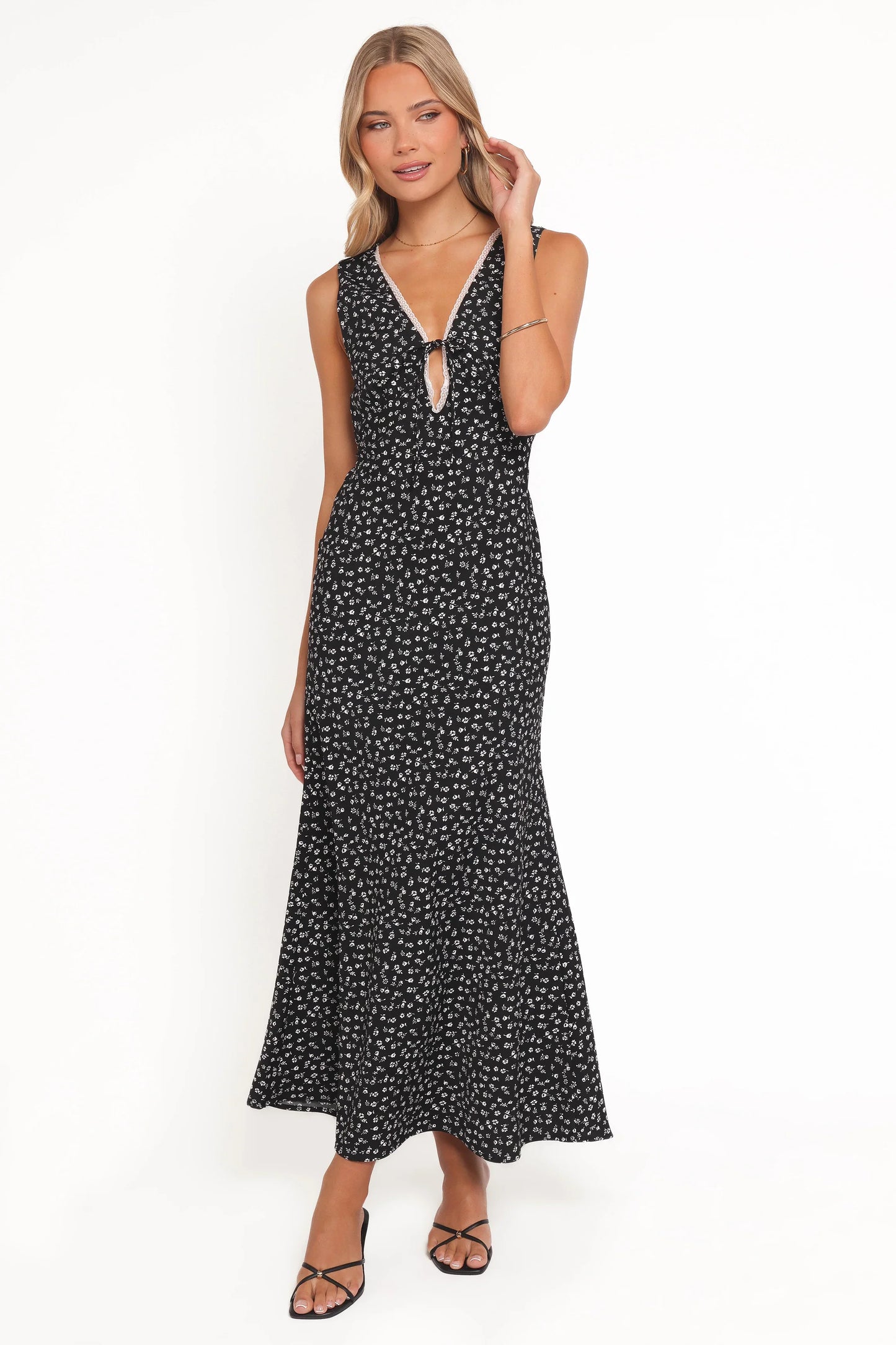 Jackson Maxi Dress Black Floral