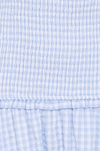 Parkway Maxi Dress Blue Gingham