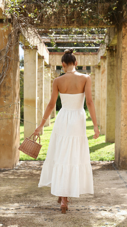 Brooke Maxi Dress White