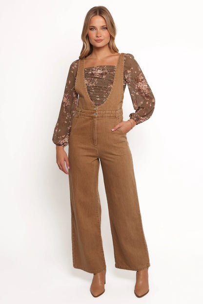 Vieve Jumpsuit Brown