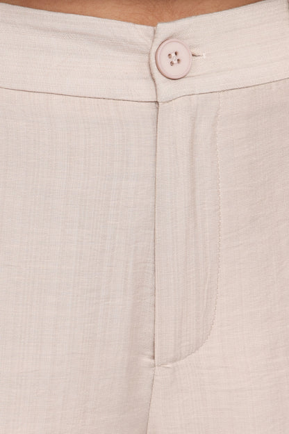 Lauren Wide Leg Pant Beige