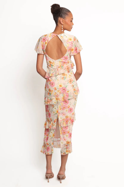 Leila Maxi Dress Peony