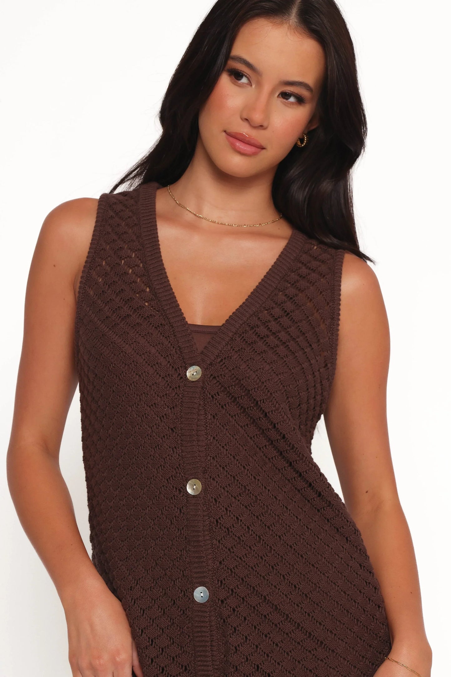 Luan Mini Dress Chocolate