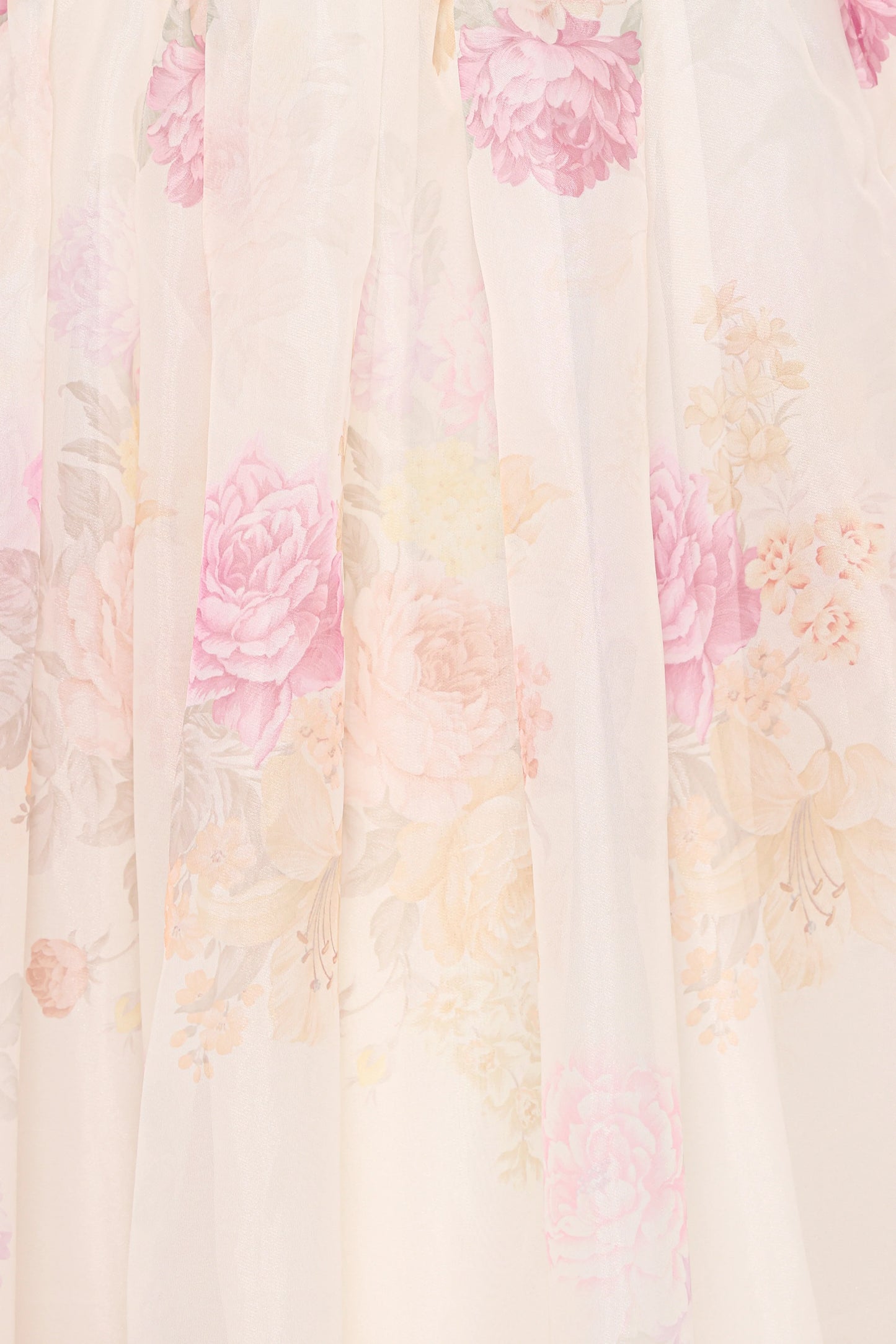 Floret Midi Dress Yellow Floral