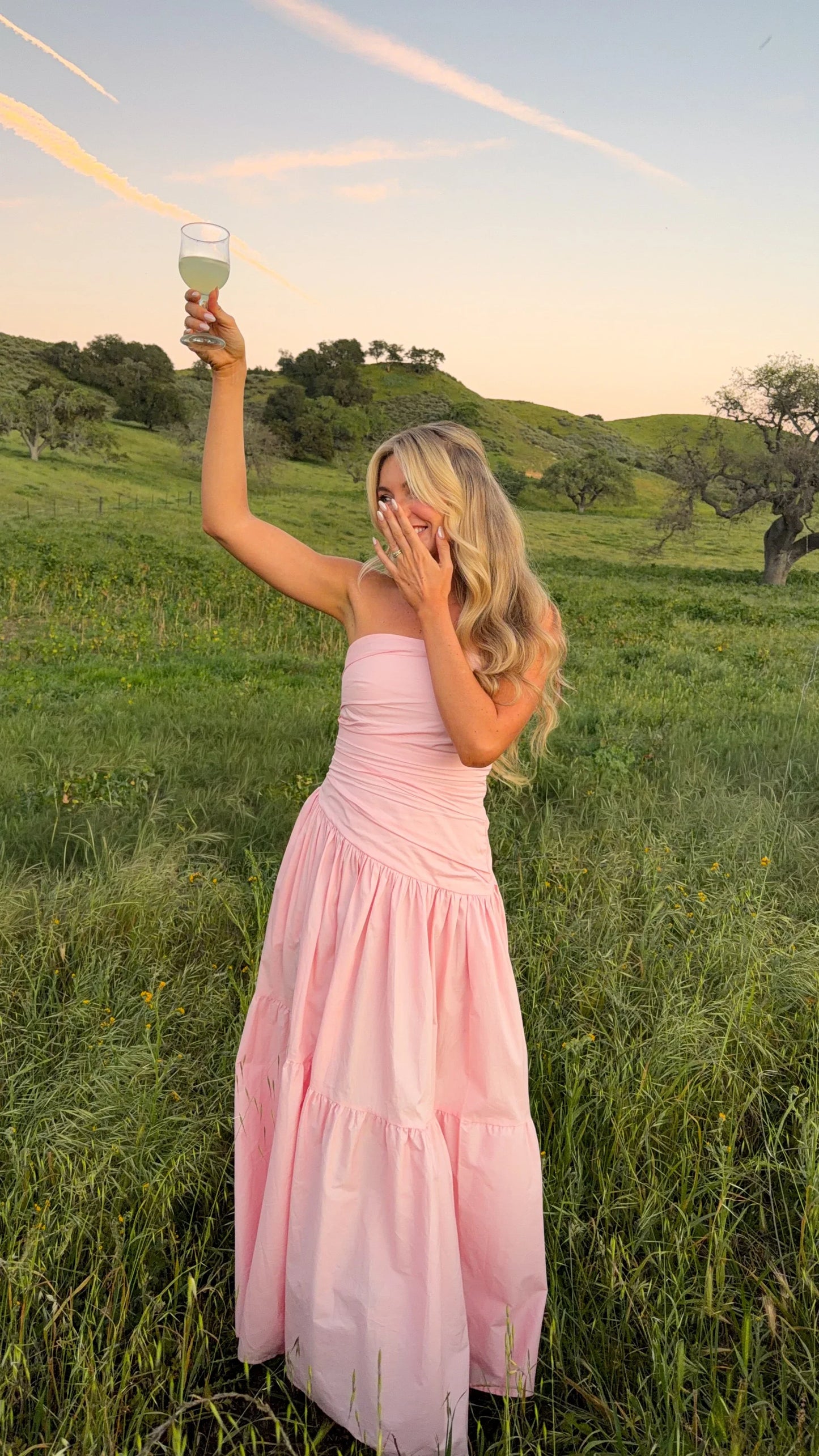Lola Maxi Dress Pink