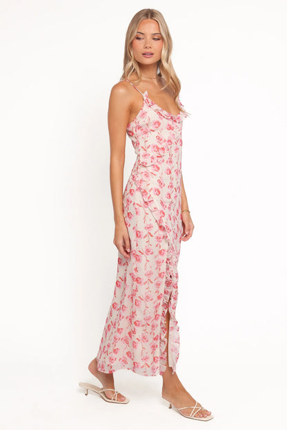 Charli Maxi Dress Pink Floral