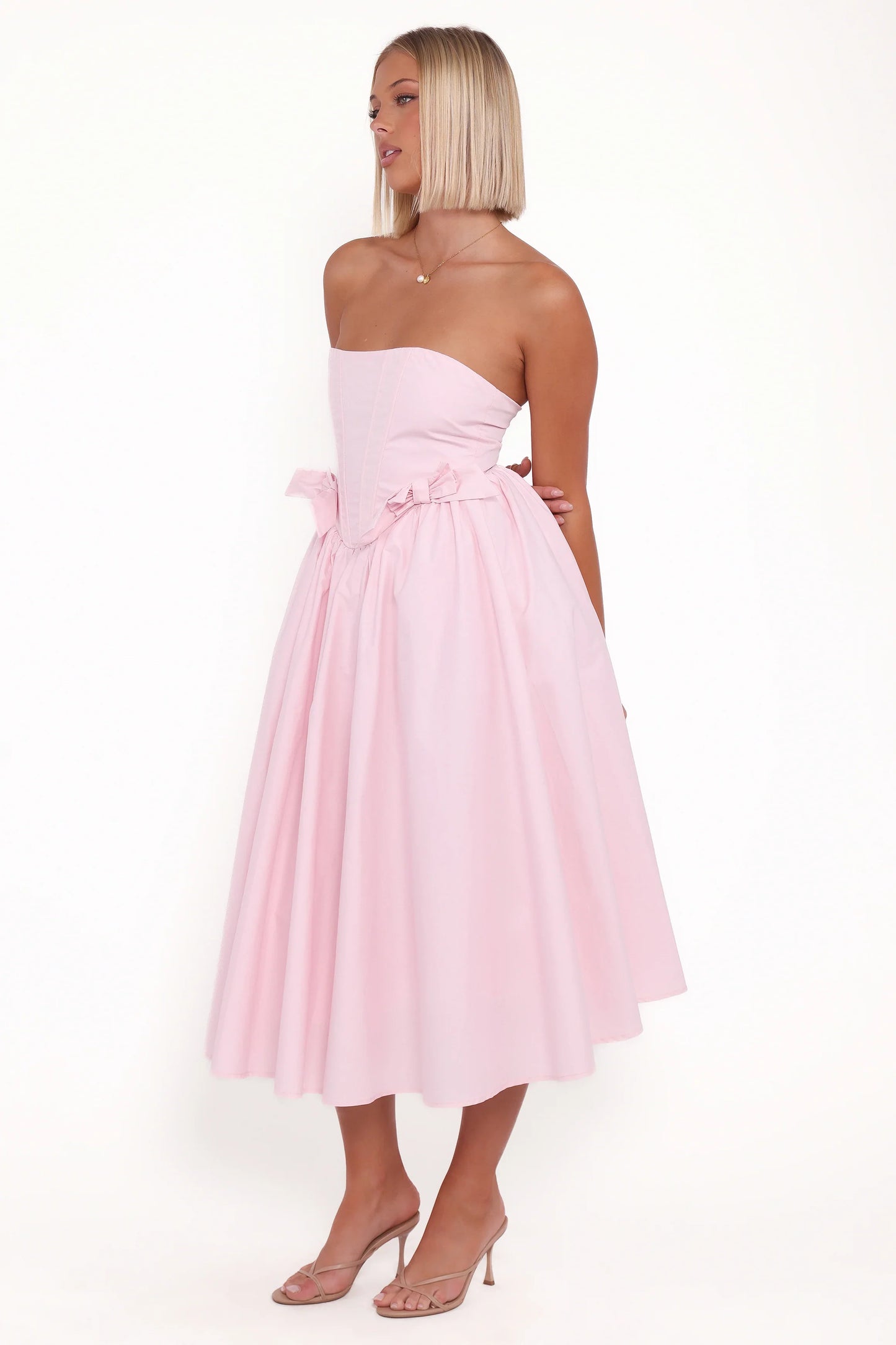 Seren Midi Dress Pink