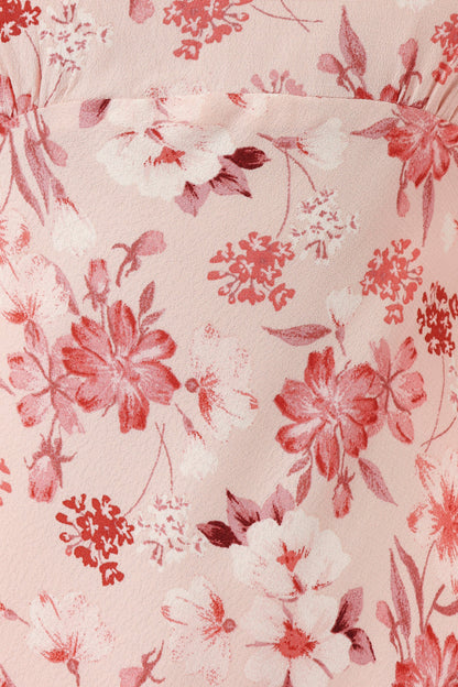 Sandra Midi Dress Blushed Garden