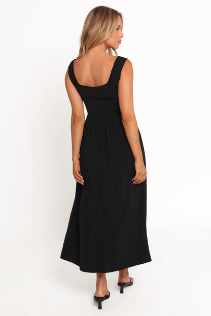 Melrose Midi Dress Black