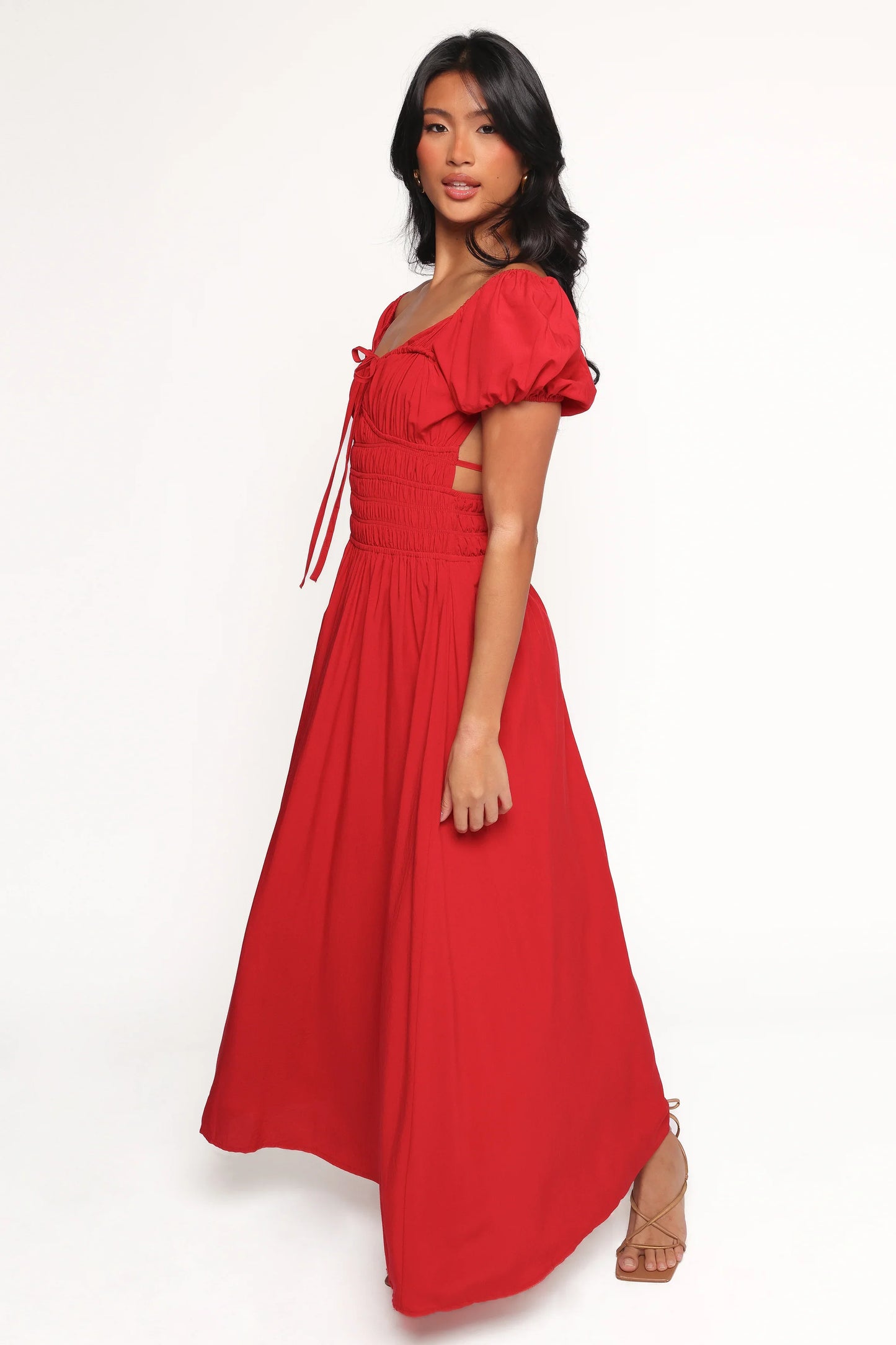 Theodora Maxi Dress Red