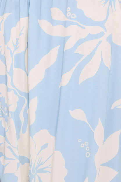 Margherita Maxi Dress Blue Hibiscus