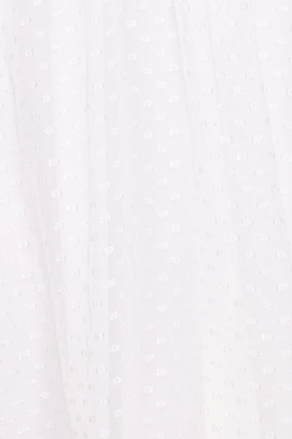 Vee Strapless Maxi Dress White