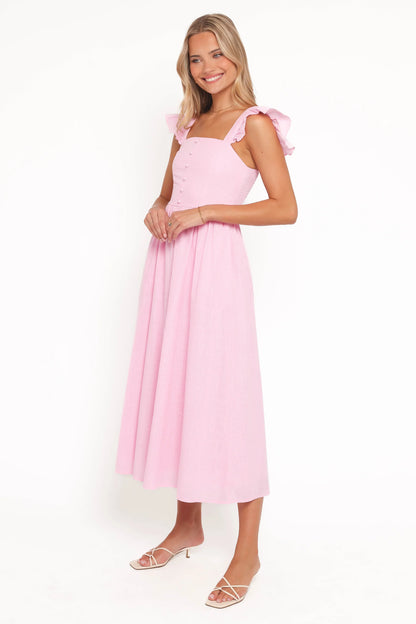 Tiarne Midi Dress Pink