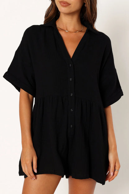 Winny Romper Black