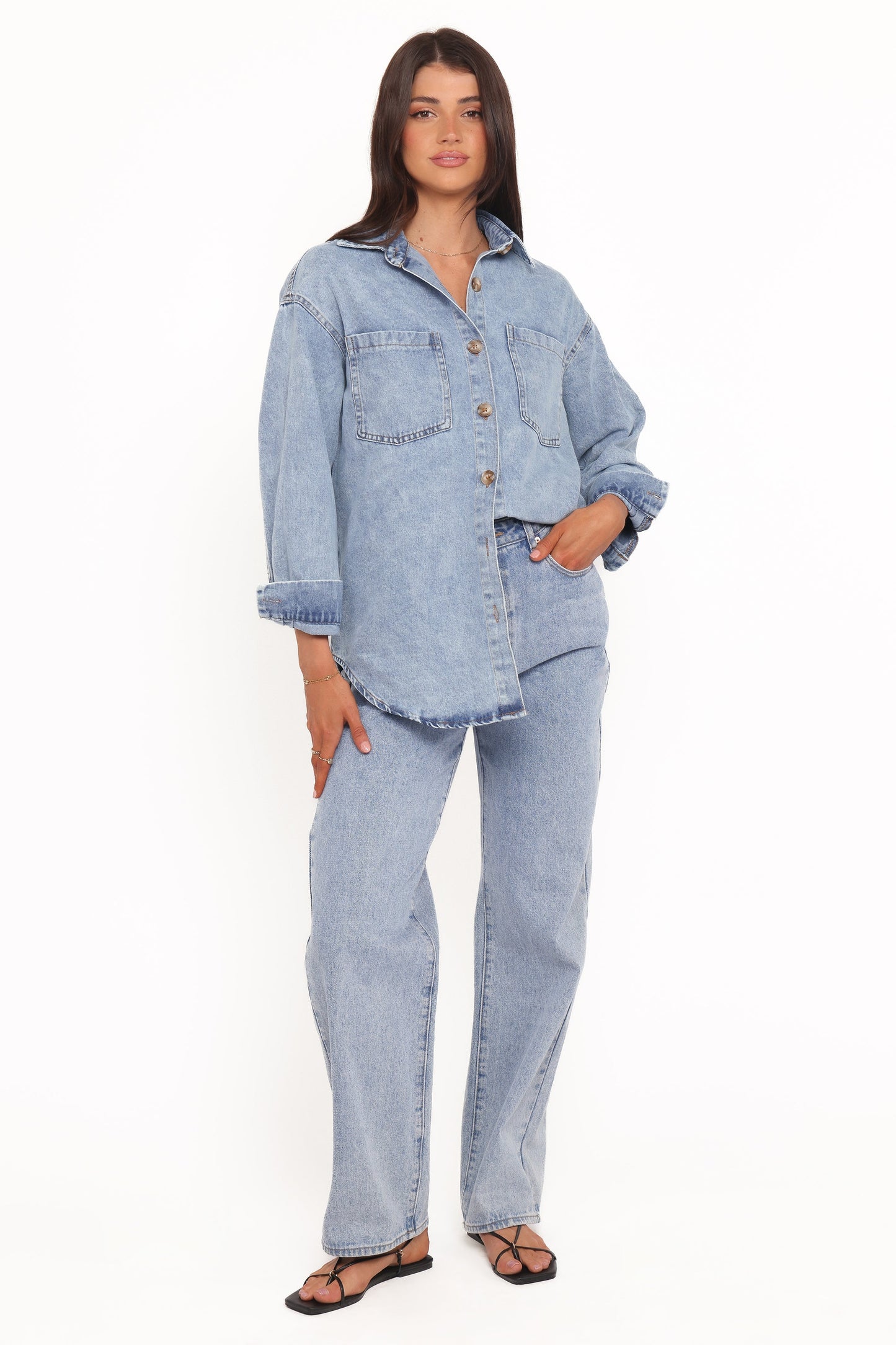 Anicia Denim Shirt Light