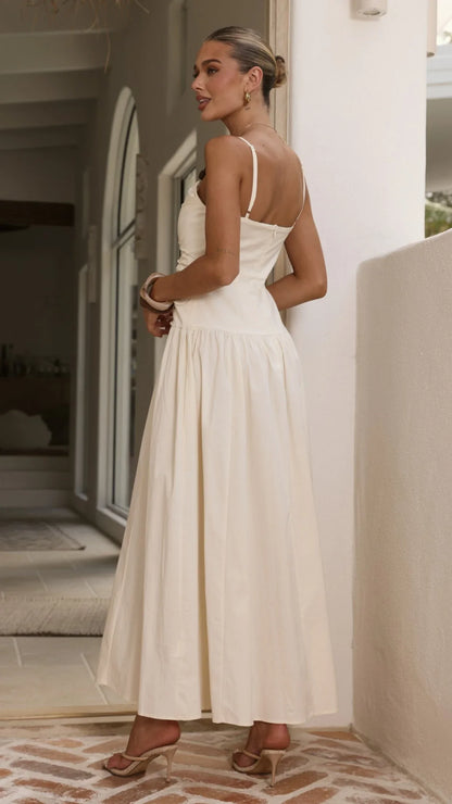 Raziela Maxi Dress Cream