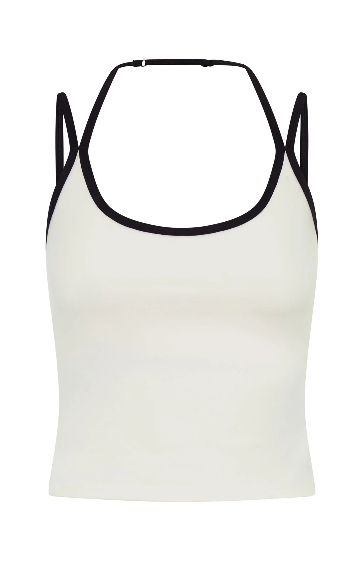Power Boost Active Tank Cream Black