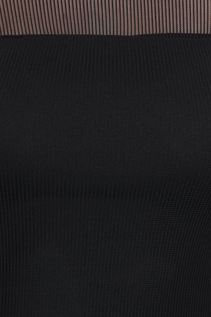 Famille Midi Dress Black