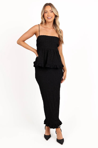 Villagio Two Piece Set Black