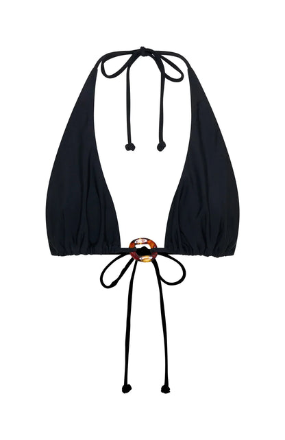 Stormy Bikini Top Black