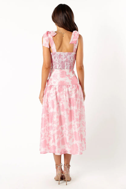 Elle Two Piece Set Pink Floral