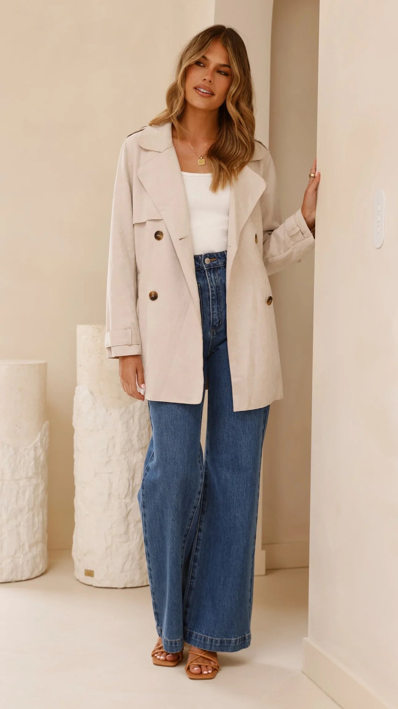 Jaya Coat Natural