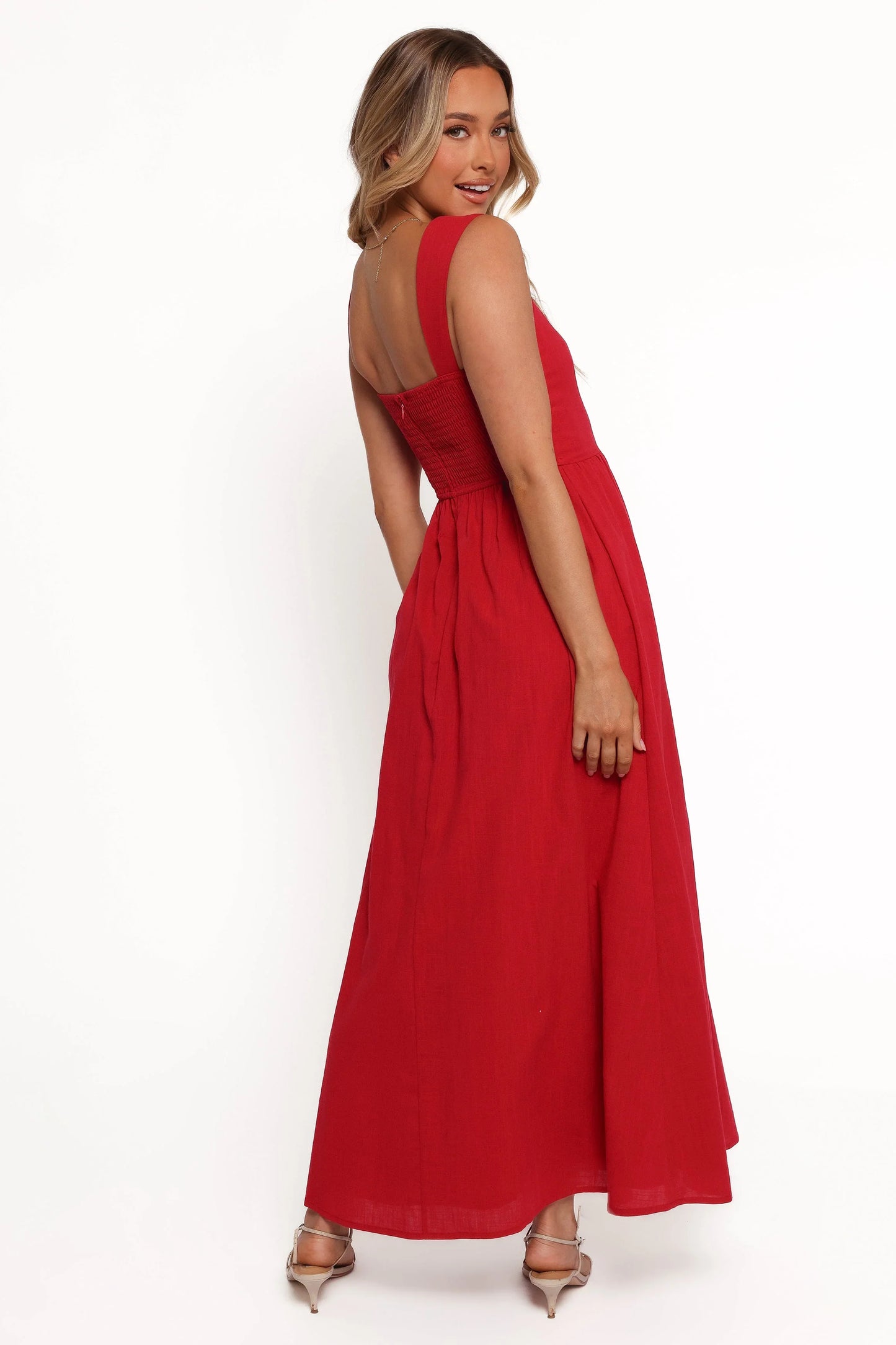 Caty Maxi Dress Red