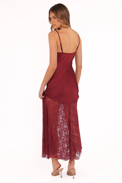 Elowyn Maxi Dress Cherry