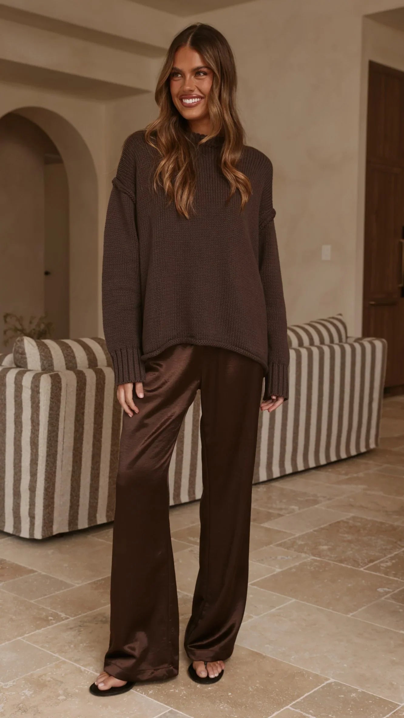 Jase Knit Chocolate