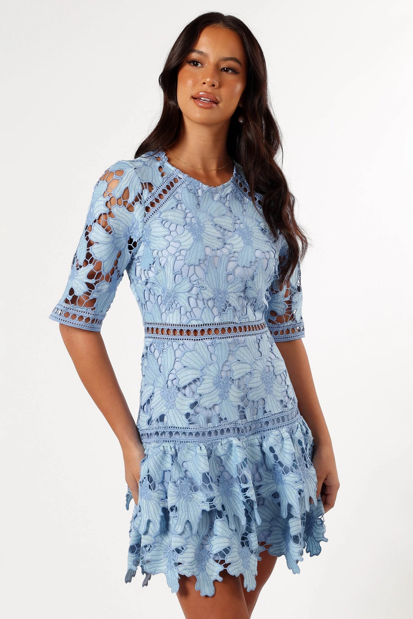 Destan Mini Dress Blue Multi