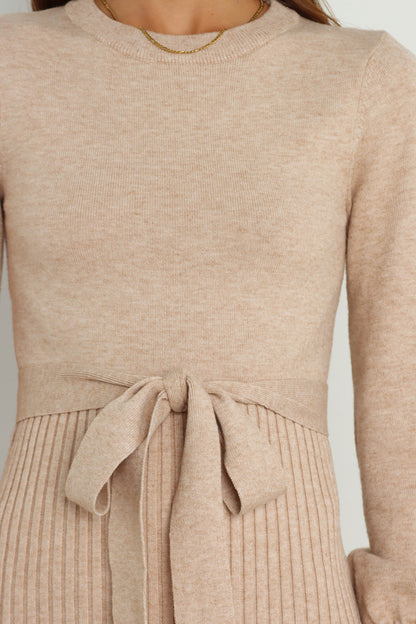 Helena Dress Beige