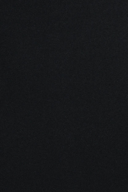 Hudson Off Shoulder Midi Dress Black