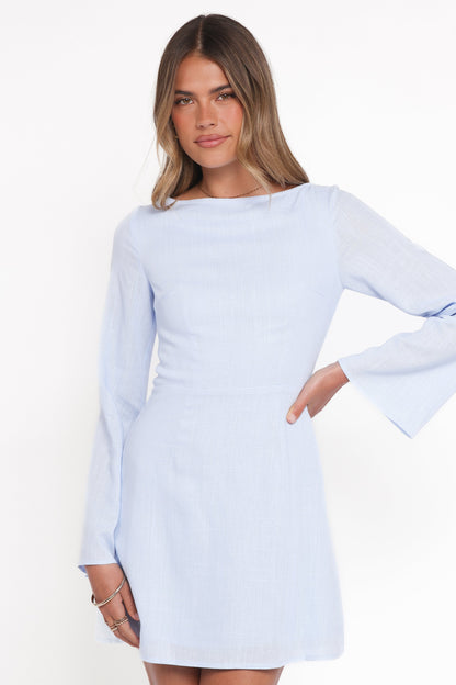 Cynthia Mini Dress Periwinkle