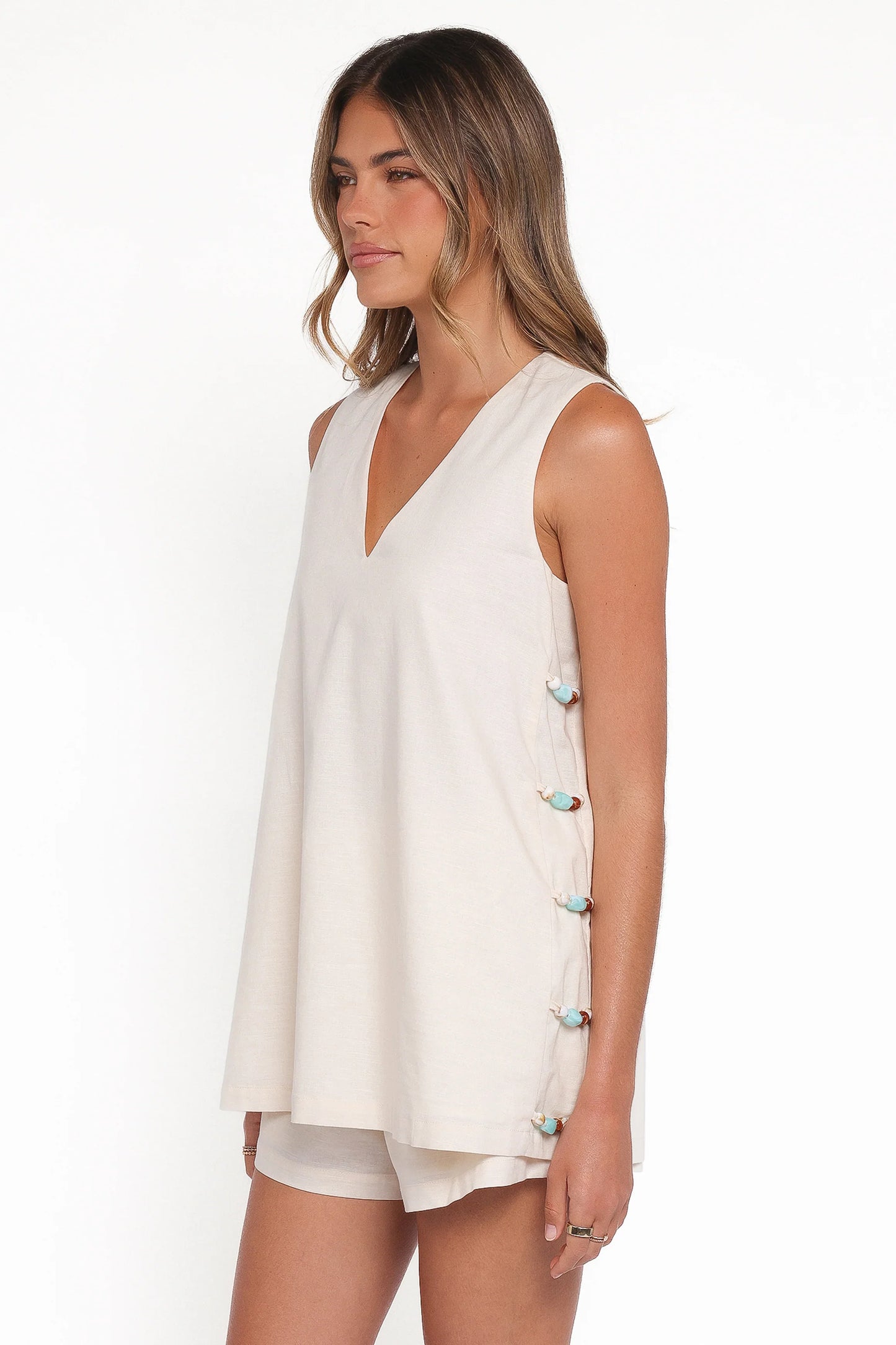 Kelsey Short Set Cream