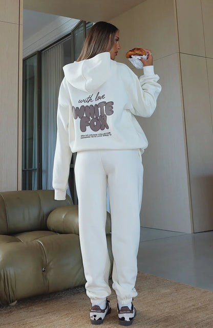 With Love Always Sweatpants Cream
