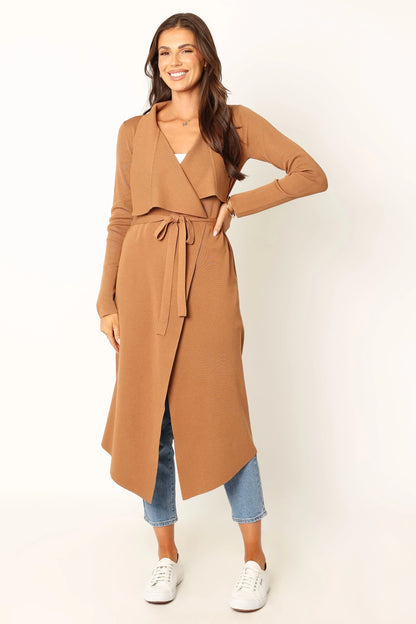 Audrina Cardigan Camel