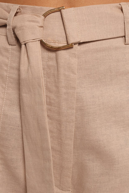 Sadie Wide Leg Pant Oatmeal