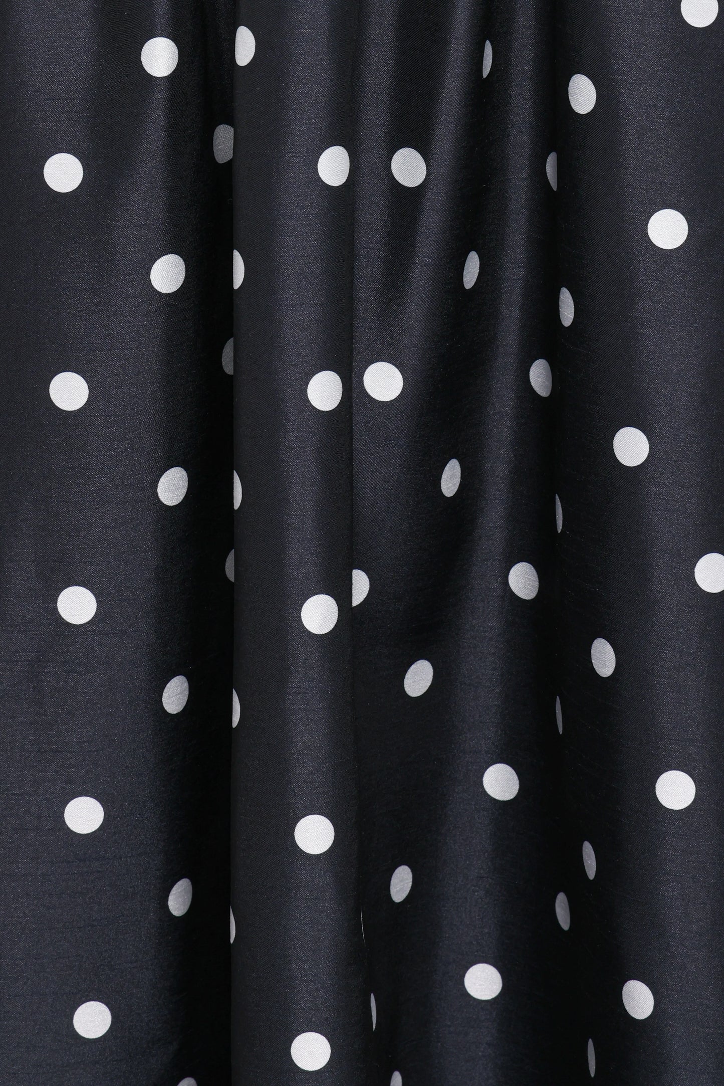 Kimbra Strapless Midi Dress Black Polka Dot