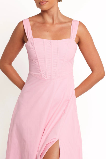 Cosima Midi Dress Pink