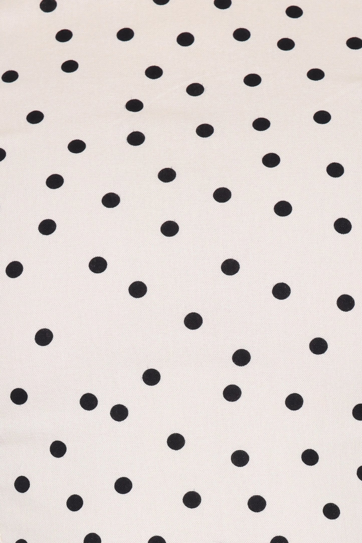Kansas Mini Dress White Polka Dot