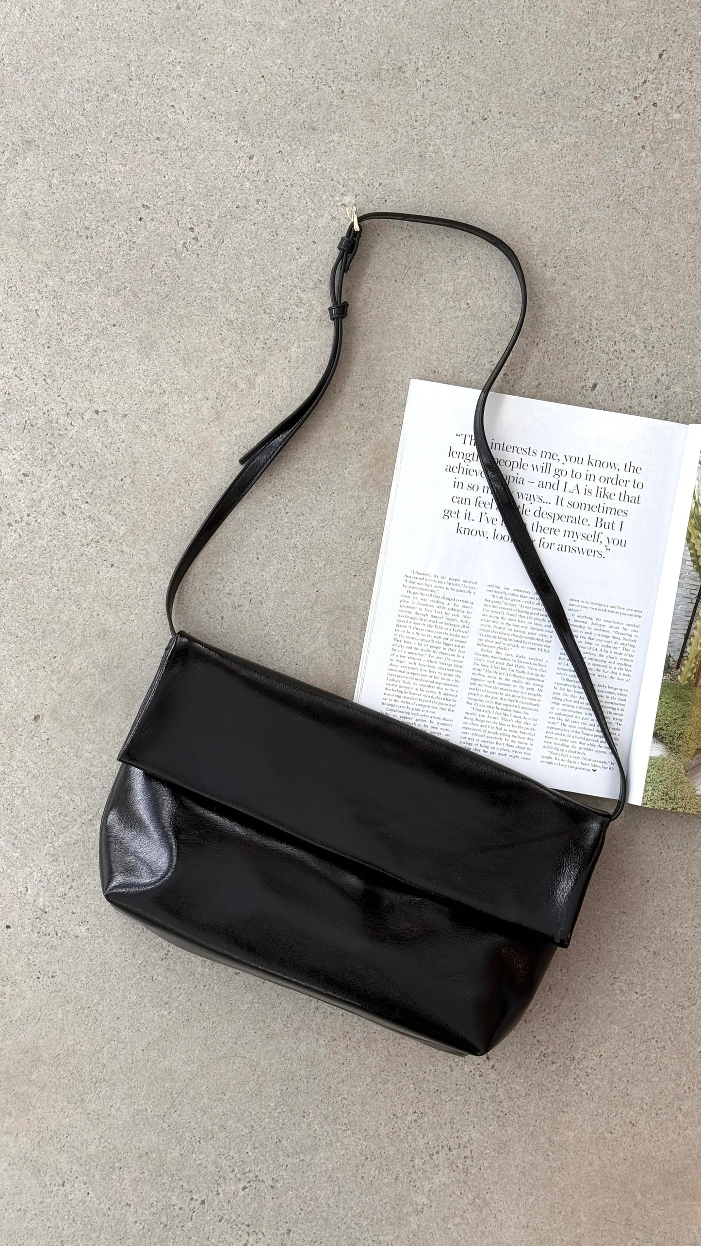 Rylee Clutch Bag Black