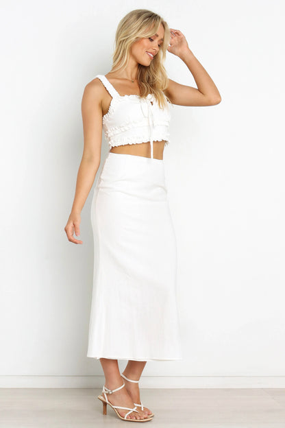 Wye Skirt White